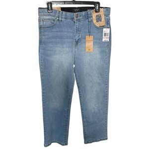 Curve‎ Appeal Comfort Waist High-Rise Straight Jeans Size 12/31 NEW